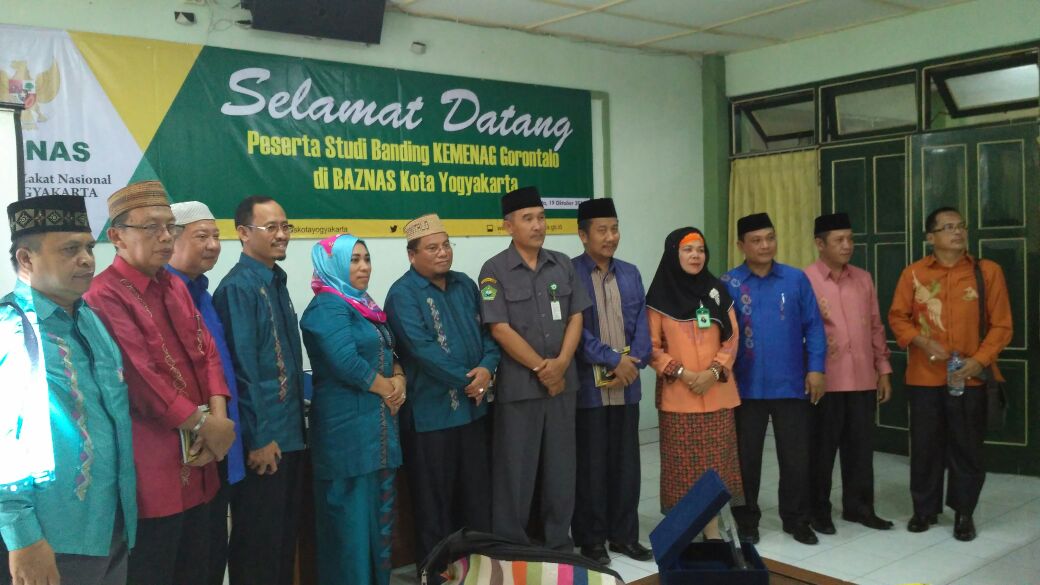 Kemenag Gorontalo belajar pengelolaan zakat di Baznas Jogja