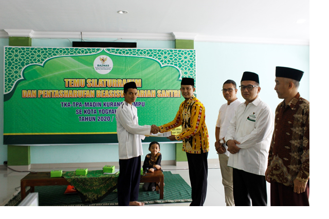 BAZNAS Kota Yogyakarta Kembali Tasyarufkan Dana Untuk Penguatan TKA-TPA Madrasah Diniyah