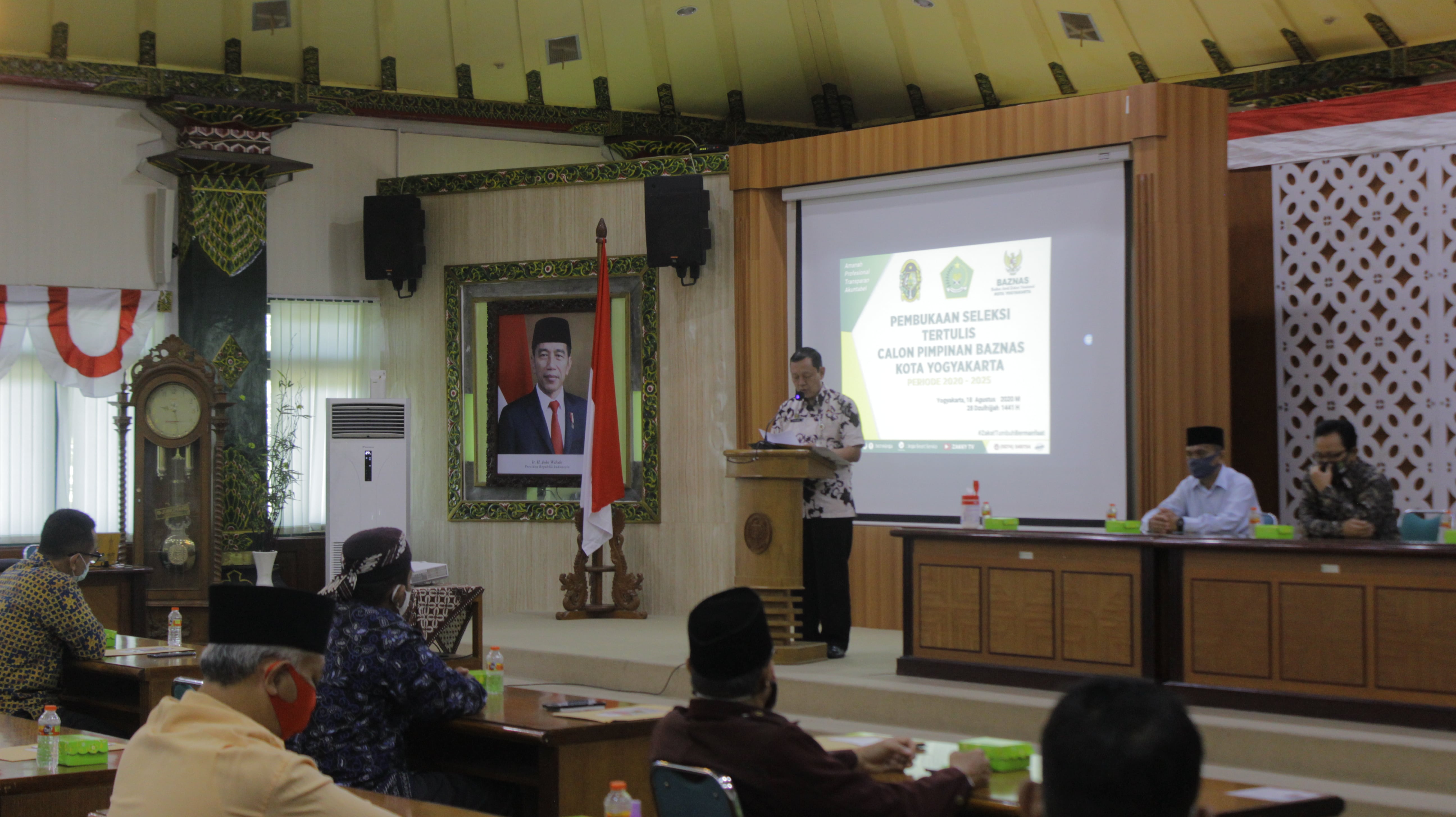 17 Calon Pimpinan BAZNAS Kota Yogyakarta Jalani Seleksi Tertulis