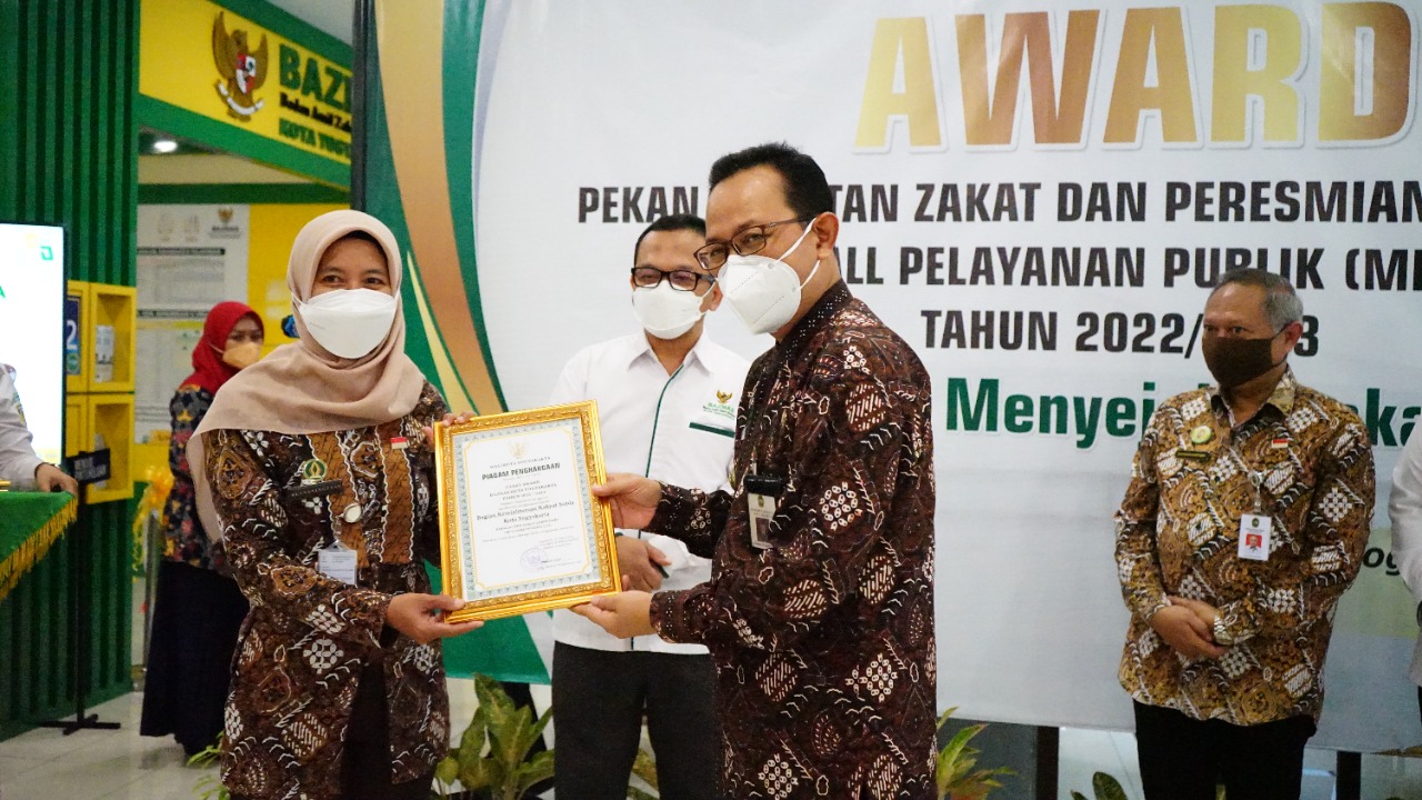 BAZNAS KOTA YOGYAKARTA GELAR AWARD 2022