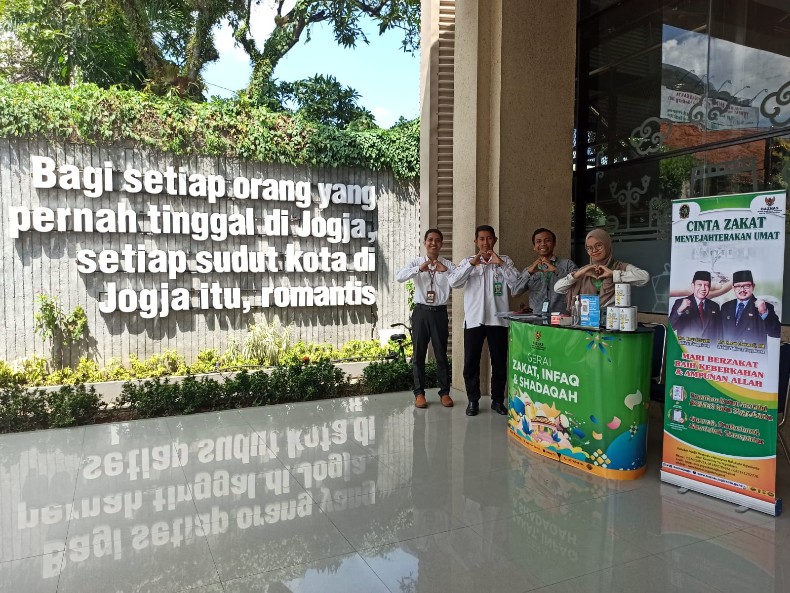 BAZNAS KOTA YOGYAKARTA HADIR DI TERAS MALIOBORO