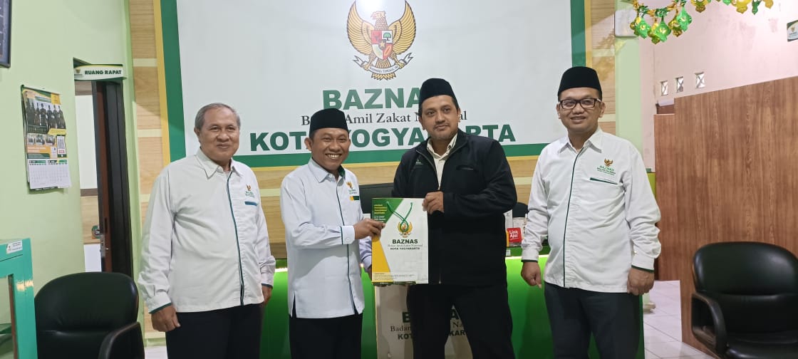 KETUA BAZNAS KOTA YOGYAKARTA TERIMA KUNJUNGAN WAKIL KETUA IV BAZNAS KOTA TERNATE