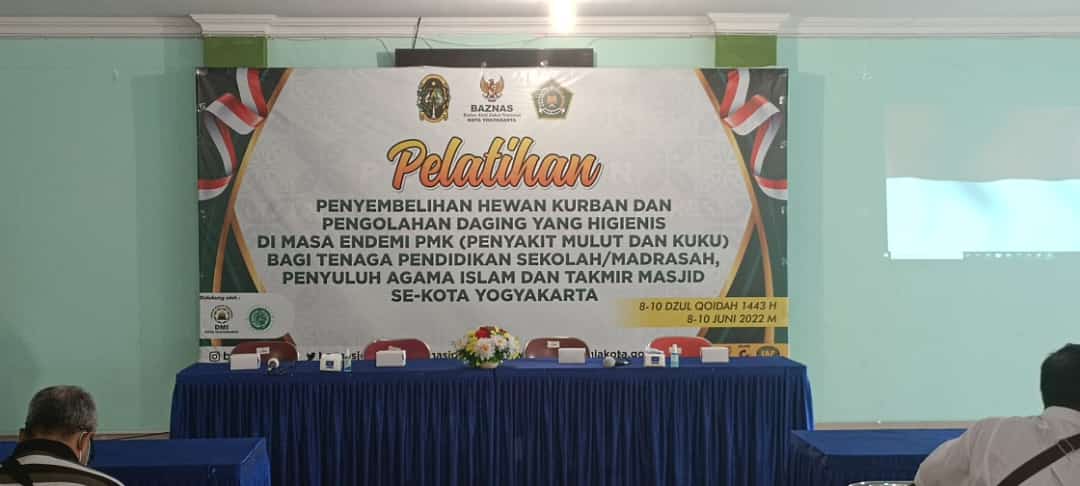 BAZNAS KOTA YOGYAKARTA ADAKAN PELATIHAN PENGELOLAAN IBADAH QURBAN