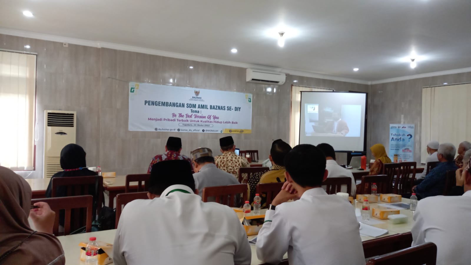 BE THE BEST VERSION OF YOU, BAZNAS KOTA YOGYAKARTA IKUTI PENGEMBANGAN SDM AMIL BAZNAS SE-DIY