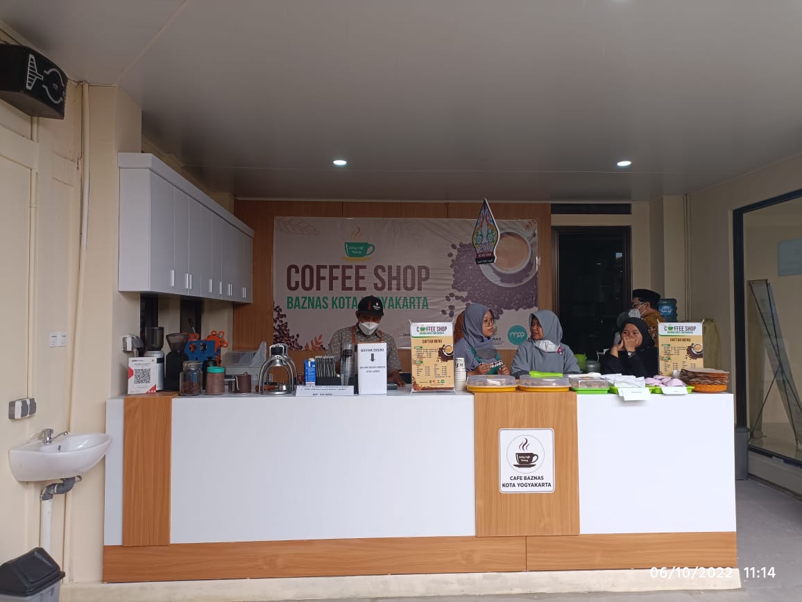 COFFEE SHOP HENING DIFABEL BAZNAS KOTA YOGYAKARTA HADIR DI MAL PELAYANAN PUBLIK KOTA YOGYAKARTA