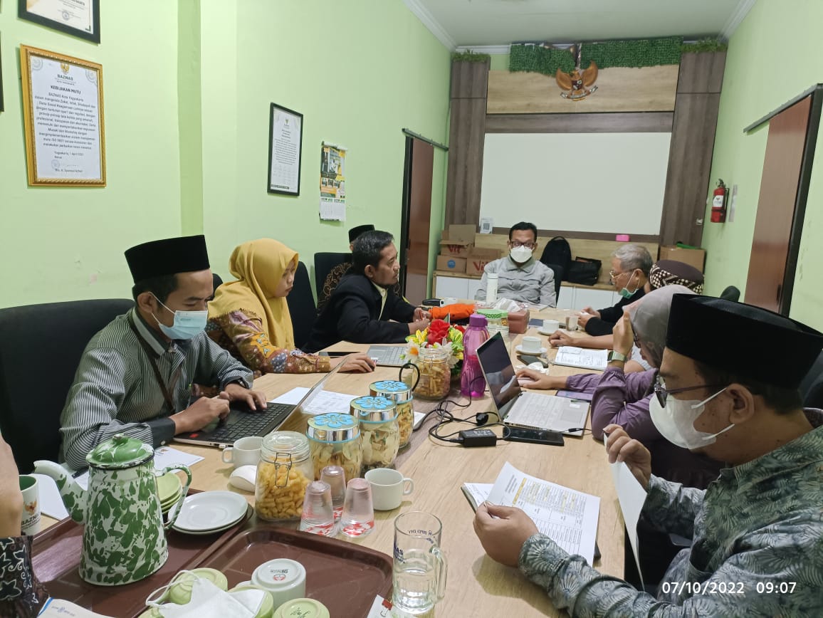 KESINAMBUNGAN PROGRAM, BAZNAS KOTA YOGYAKARTA AKAN LAKUKAN TAHAPAN PENYUSUNAN RKAT 2023