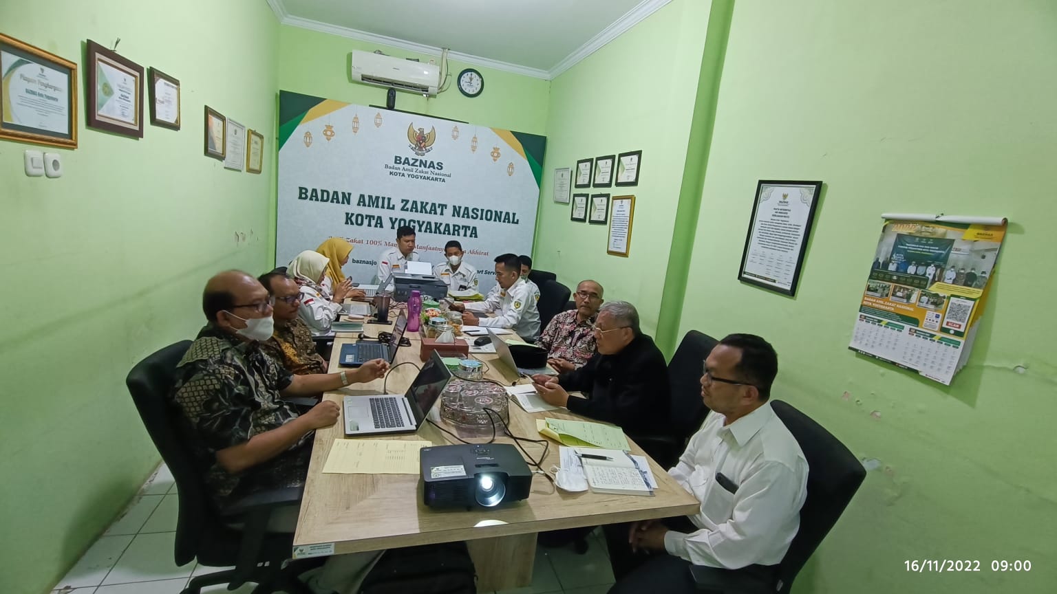 PERSIAPAN AUDIT EKSTERNAL ISO 9001:2015 BAZNAS KOTA YOGYAKARTA