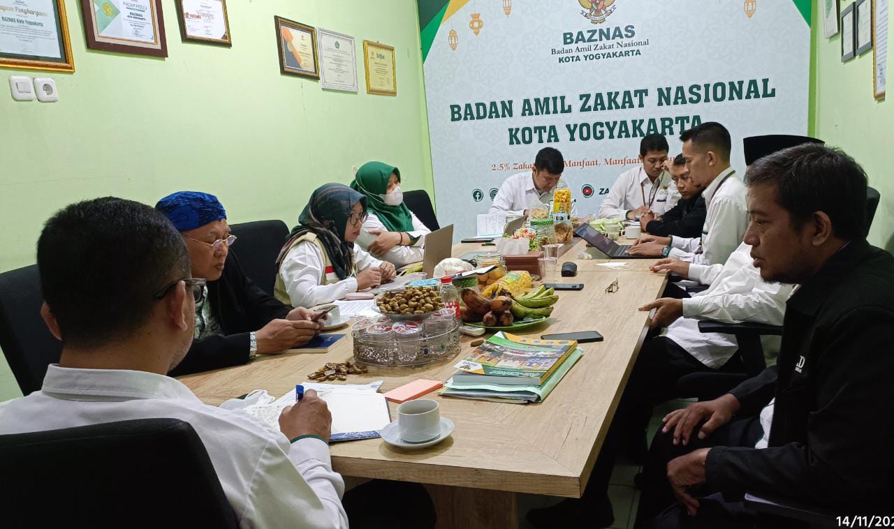 AGENDA RUTIN TIAP PEKAN MUSYAWARAH PLENO (MUSYPLEN) BAZNAS KOTA YK