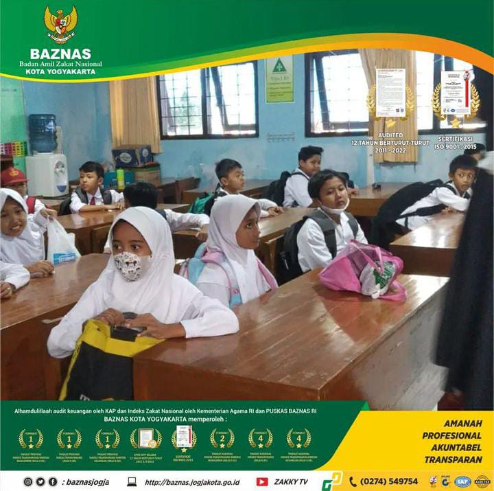 Madrasah Takmiliyah Terintegrasi (MDTT) BAZNAS Kota Yk di SD Negeri Surokarsan 2 Kota Yogyakarta