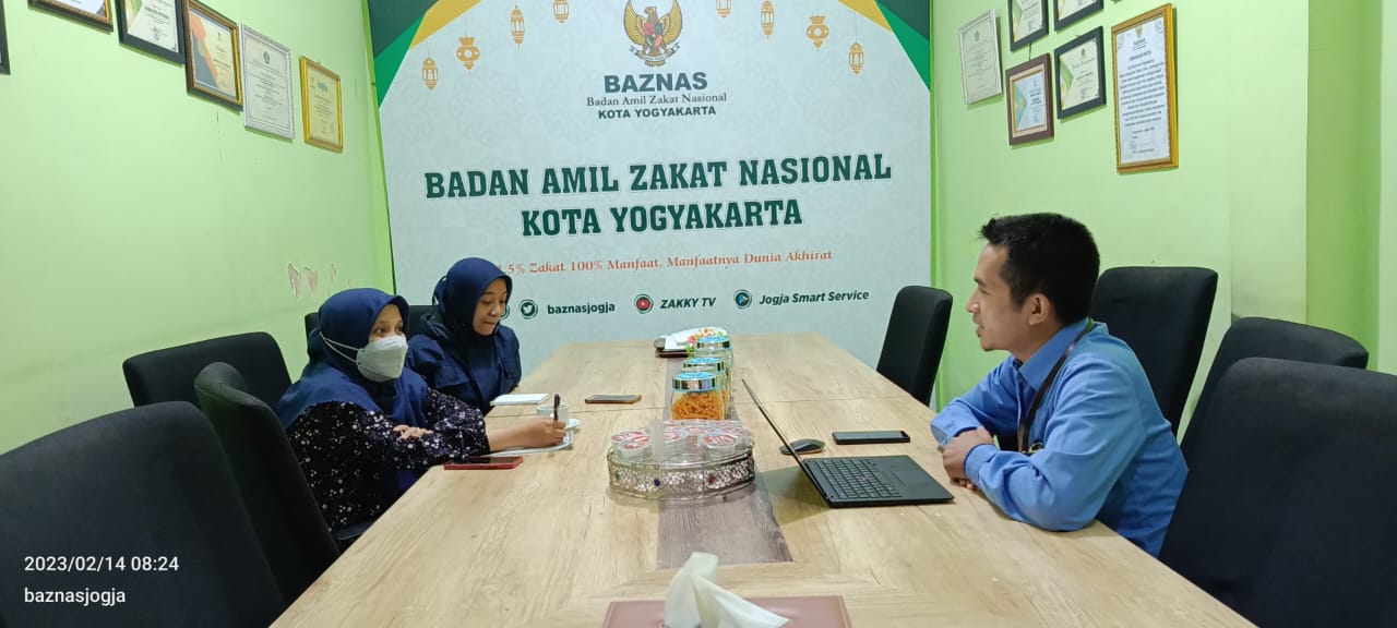 BAZNAS KOTA YOGYAKARTA BERSAMA MANAJEMEN UNISIA ADAKAN MUSYKOORD RENCANA PERESMIAN APOTEK UNISIA BAZNAS KOTA YOGYAKARTA