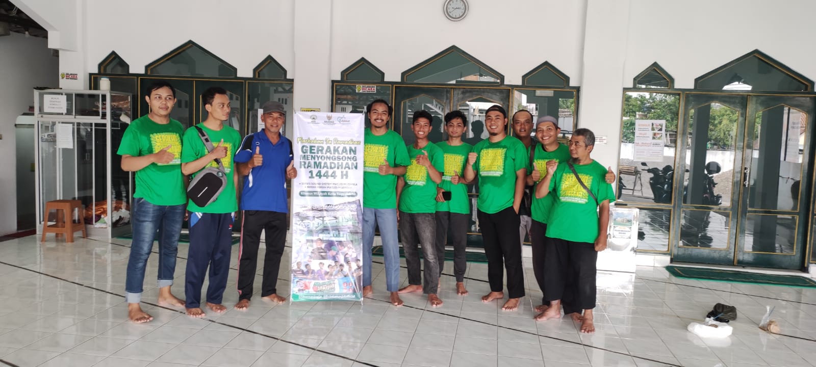 PROGRAM BBM BAZNAS KOTA YOGYAKARTA SEHARI RAMPUNGKAN 2 MASJID