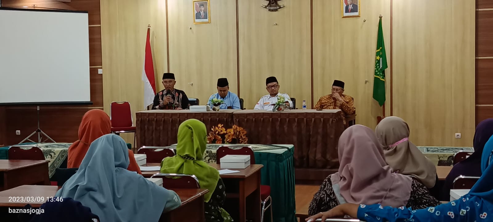 BAZNAS KOTA YOGYAKARTA GELAR MUSYKOORD BERSAMA GURU AGAMA ISLAM SMP NEGERI