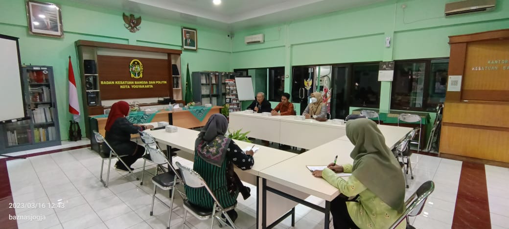 BAZNAS KOTA YOGYAKARTA ADAKAN KUNJUNGAN SILATURRAHMI KE BADAN KESBANGPOL