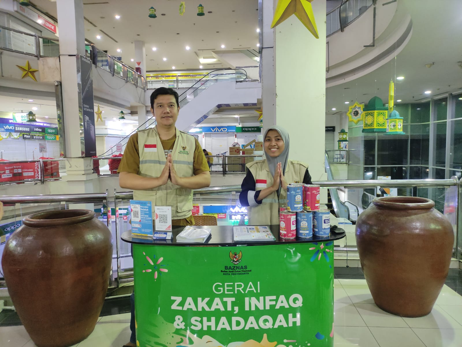 LAYANAN PRIMA BAZNAS KOTA YOGYAKARTA HADIR DI YOGYA TRONIK MALL