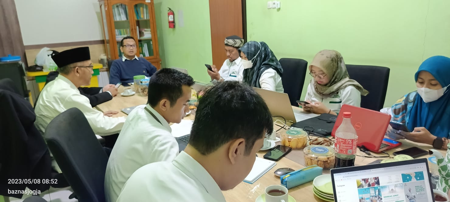 KINERJA RAMADHAN 1444 BAZNAS KOTA YOGYAKARTA MENINGKAT DIBANDING RAMADHAN TAHUN LALU