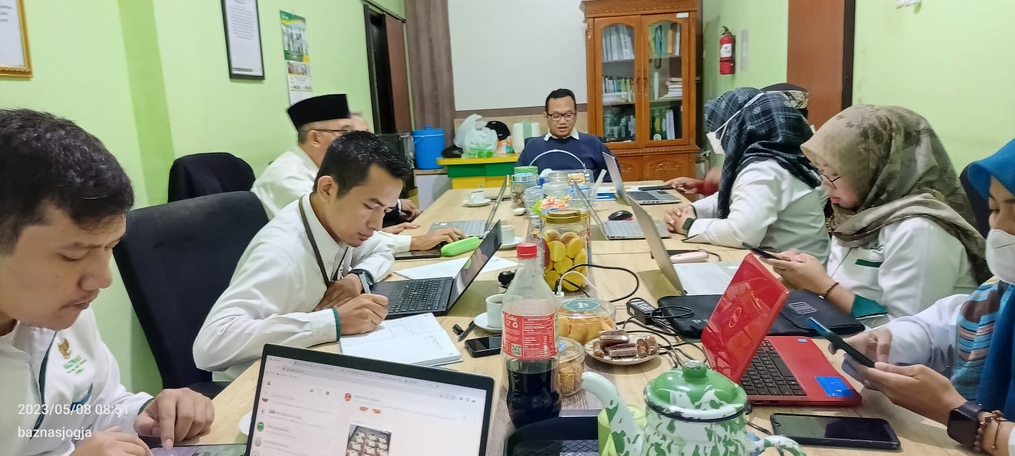 KINERJA RAMADHAN 1444 BAZNAS KOTA YOGYAKARTA MENINGKAT DIBANDING RAMADHAN TAHUN LALU