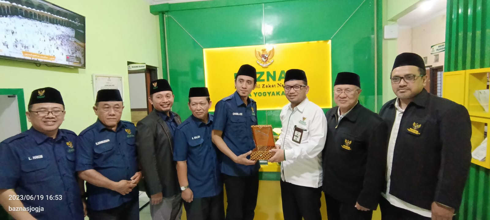 BAZNAS KOTA YOGYAKARTA TERIMA KUNJUNGAN SILATURRAHMI BAZNAS KABUPATEN SIDOARJO