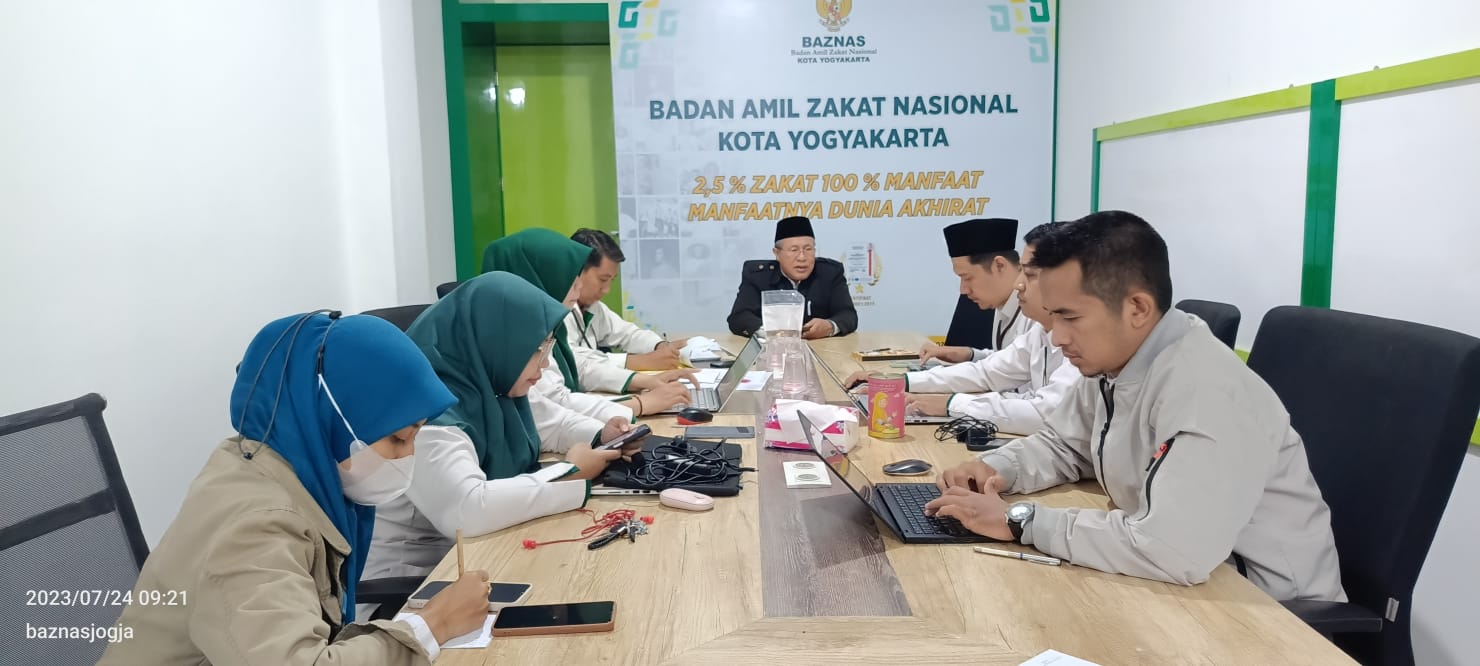 MUSYAWARAH PLENO PENGURUS BAZNAS KOTA YOGYAKARTA