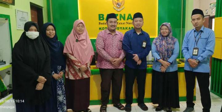 BAZNAS KOTA YOGYAKARTA TERIMA KUNJUNGAN SILATURRAHMI LAZ PUNDI SURGA