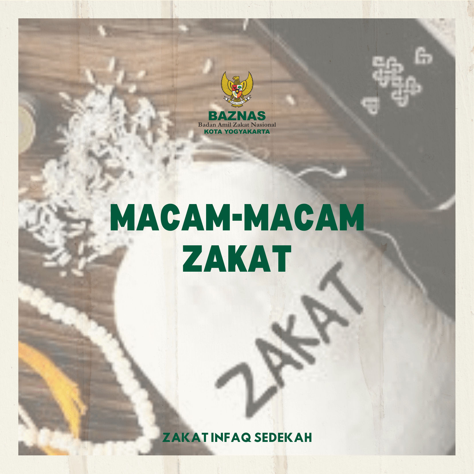 ZAKAT: MACAM-MACAM