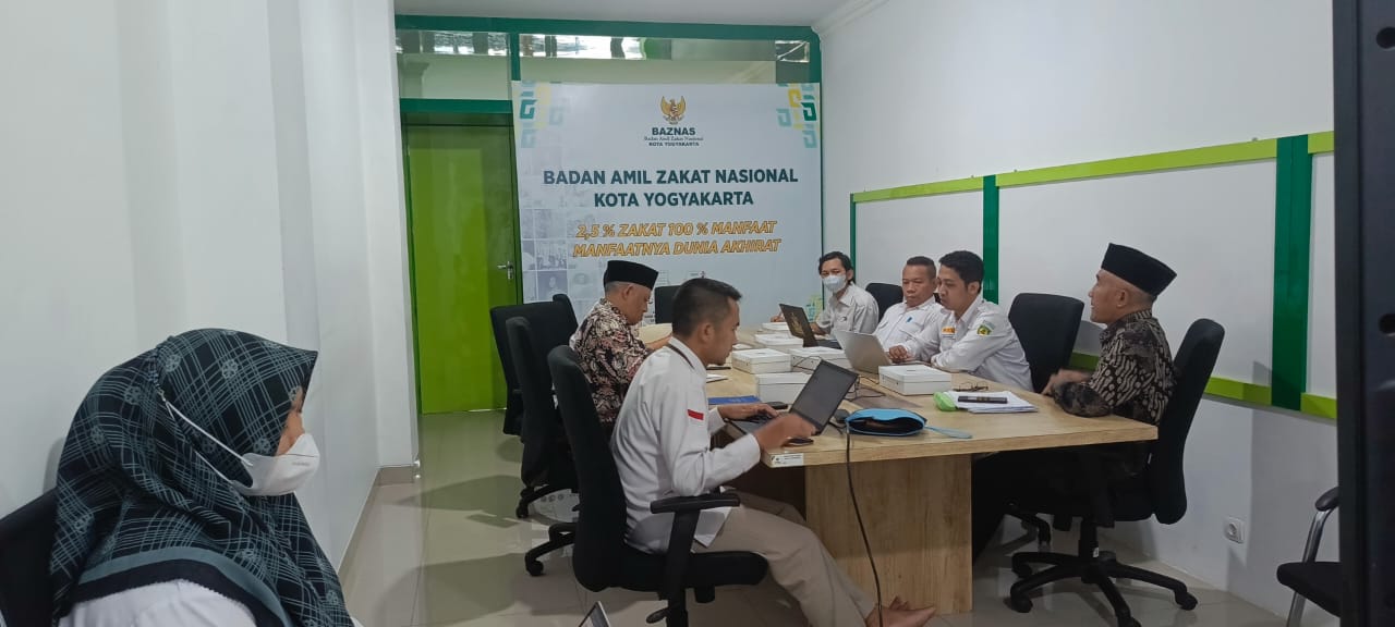 BAZNAS KOTA YOGYAKARTA ADAKAN MUSYAWARAH KOORDINASI MEMBAHAS APLIKASI MENARA MASJID BAZNAS RI