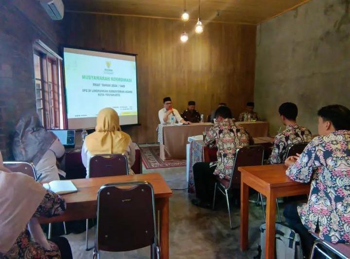 BAZNAS KOTA YOGYAKARTA GELAR MUSYKOORD DENGAN KEMENAG DAN MADRASAH NEGERI