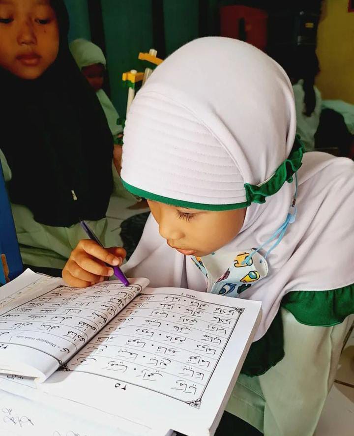 MADRASAH AL QUR'AN (MDA) BAZNAS KOTA YOGYAKARTA DI RAUDHATUL ATFAL (RA) AL HUSNA KOTA YOGYAKARTA