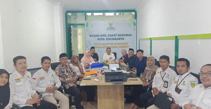 KAP DIAN UTAMI LAKUKAN EXIT MEETING AUDIT KEUANGAN BAZNAS KOTA YOGYAKARTA.