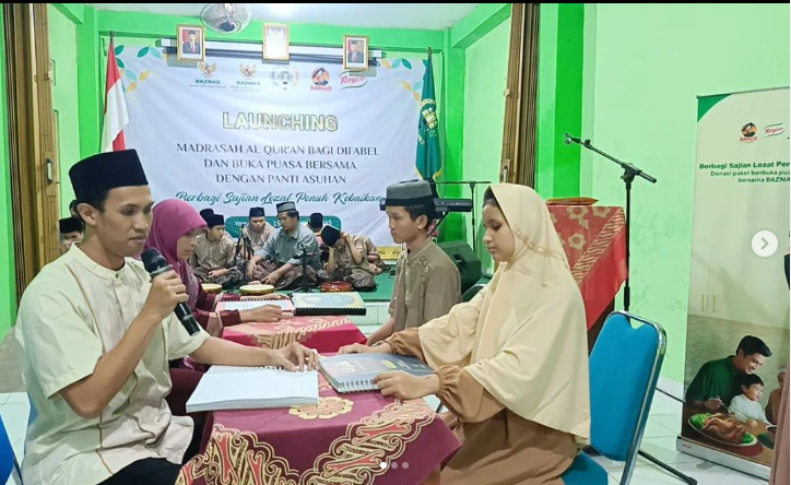 BAZNAS Kota Yogyakarta Launching Madrasah Al Qur'an Bagi Disabilitas Sensorik.