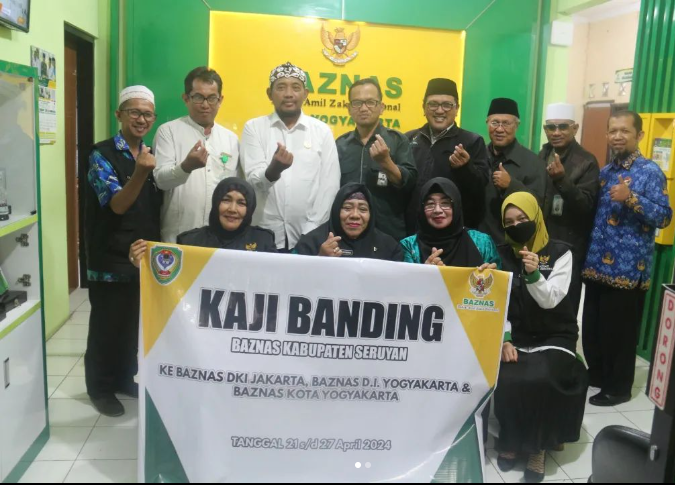 BAZNAS Kota Jogja Terima Kunjungan Kaji Banding BAZNAS Kabupaten Seruyan, Provinsi Kalimantan Tengah