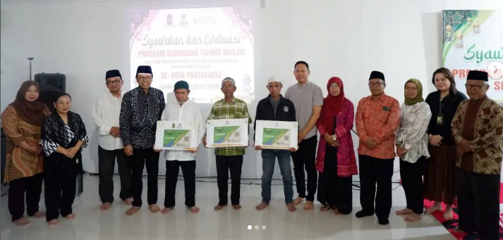 BAZNAS Kota Yogyakarta Bersama Regional Operation II P.T Pesona Natasha Gemilang Yogyakarta Bantu Jaminan BPJS Ketenagakerjaan Bagi Marbot Masjid