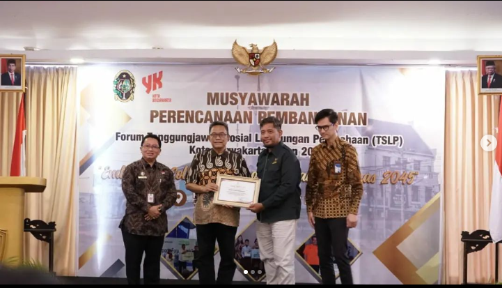BAZNAS Kota Yogyakarta Raih Penghargaan Anugerah Tanggung Jawab Sosial Dari Pemerintah Kota Yogyakarta
