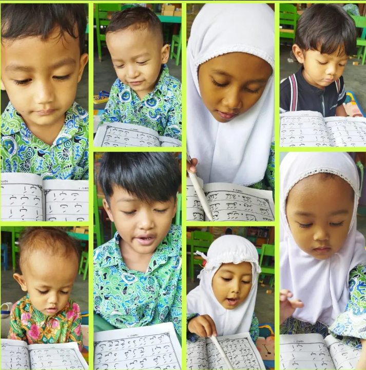Madrasah Al Qur'an (MDA) Siswa Raudlatul Athfal (RA) Kusuma Mulai