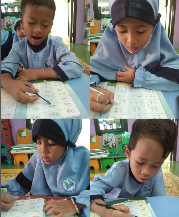 Madrasah Al Qur'an (MDA) Siswa Raudlatul Athfal (RA) Muadz Bin Jabal