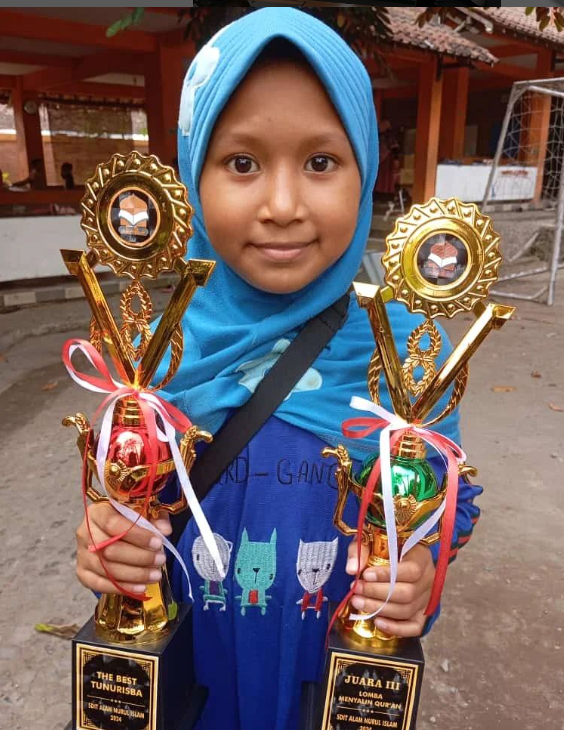 Famiya Fathia Atala Azzahra Fahmi, Kader Hafidz BAZNAS Kota Jogja Raih Juara 3 Menyalin Al Qur'an