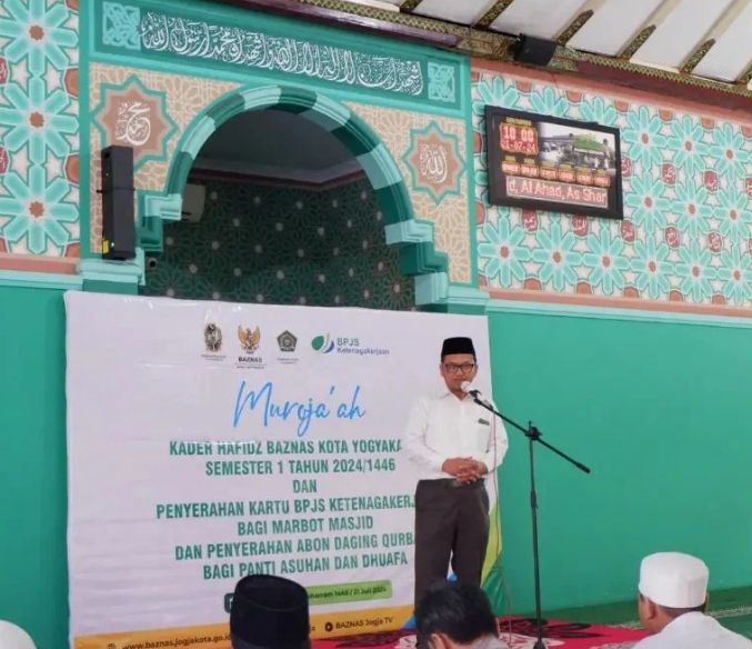 Istiqomah Jaga Hafalan Al Qur'an, BAZNAS Kota Yogyakarta Gelar Murojaah Kader Hafidz Al Qur'an