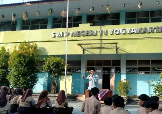 Mobile Inspirasi, Pengajian Zakat Siswa SMP Negeri 11 Kota Yogyakarta