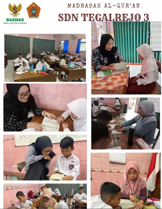 Ananda Sholeh Sholehah Siswa SD Negeri Tegalrejo 3 Ikuti Madrasah Al Qur'an (MDA) BAZNAS Kota Jogja