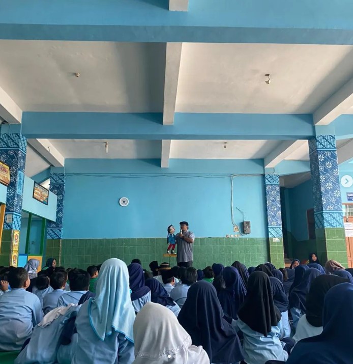 Ananda Sholeh Sholehah Siswa SD Negeri Gedongkuning Ikuti Pengajian BAZNAS Kota Jogja