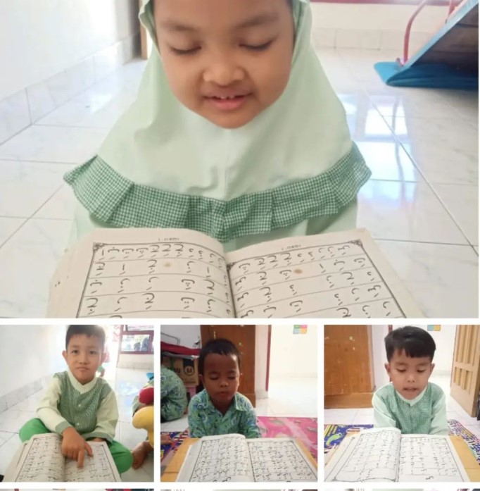 Ananda Sholeh Sholehah Siswa Raudhatul Athfal (RA) Al Khairaat Ikuti Madrasah Al Qur'an (MDA) BAZNAS Kota Jogja