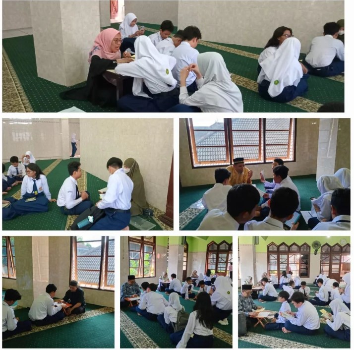 Ananda Sholeh Sholehah Siswa SMP Negeri 8 Yogyakarta, Mengikuti Belajar membaca huruf Al Qur'an Metode Iqra, Program Madrasah Al Qur'an (MDA) BAZNAS Kota Jogja