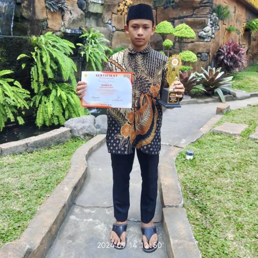 Kader Hafidz BAZNAS Kota Jogja, Amirul Azzam, Raih Juara 3 Musabaqah Adzan