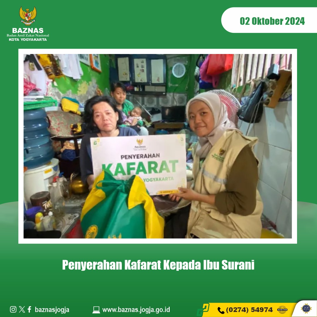 Alhamdulillah, Kafarat Sudah Tersampaikan Ke Yang Berhak Mendapatkan