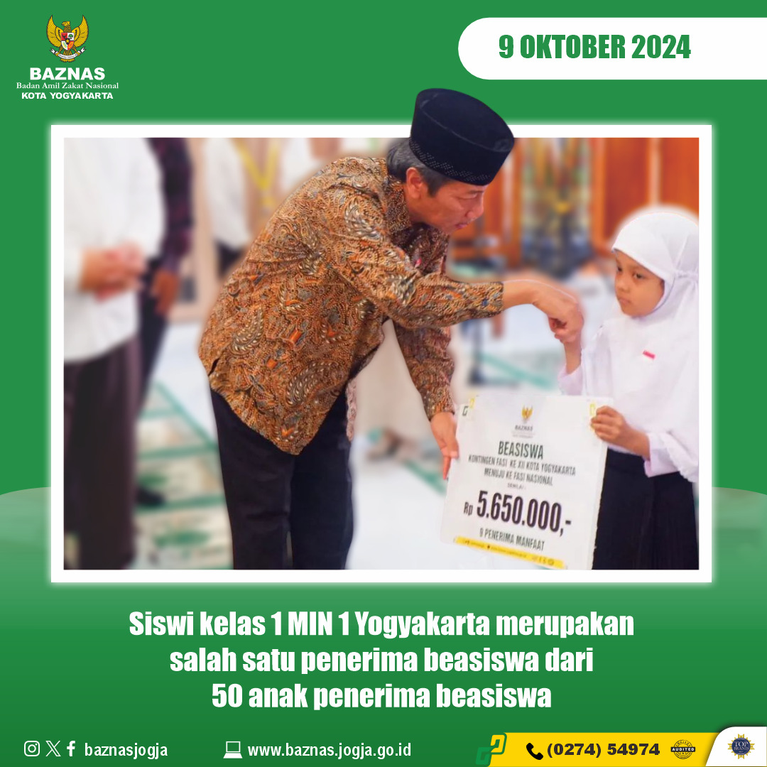 Nitisara Hayati, Kader Hafidz BAZNAS Kota Jogja, Mewakili D.I. Yogyakarta Pada FASI Nasional Tahun 2024/1446