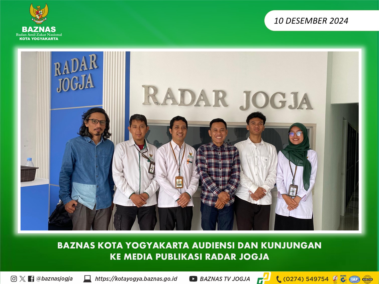 Kantor Digital BAZNAS Yogyakarta: Langkah Baru untuk Efisiensi Pembayaran Zakat dan Sedekah