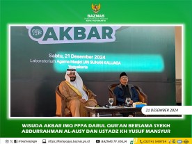 BAZNAS Kota Yogyakarta Apresiasi Kesuksesan Wisuda Akbar IMQ 11